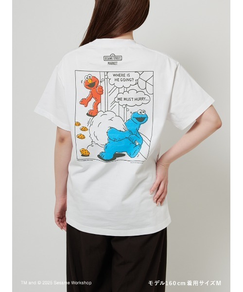 SESAME STREET（セサミストリート） tシャツ 半袖 「UNISEX」コミック