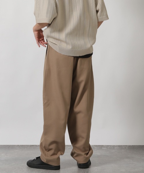 パンツ KIPALLA KAPITAL キャピタル 薄キャンバス ZIPPERワイド ランバーパンツ