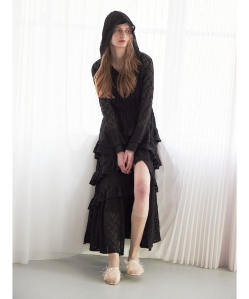 etre loin（エトルワン） ワンピース Hoodie race dress : ZOZOTOWN