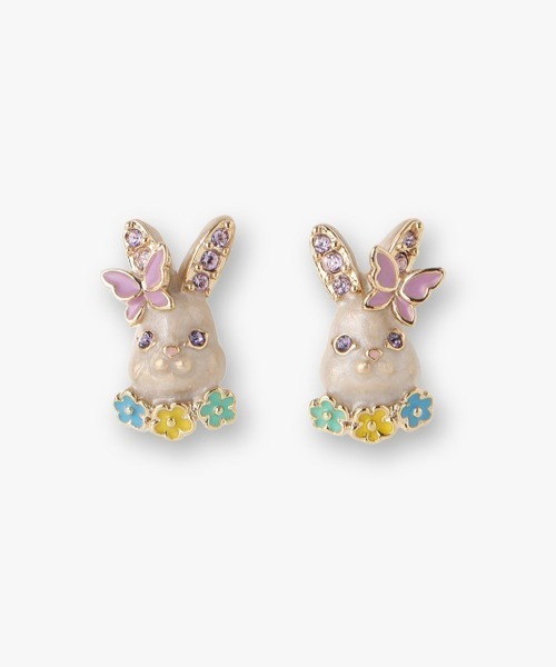 【コンビニ受取対応商品】 レディース モチーフ うさぎ ピアス SUI ANNA : Yahoo ZOZOTOWN アクセサリー