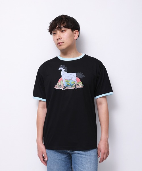 tシャツ HORSE” Tsuguya Ishii 半袖T レディース メンズ tシャツ HORSE” Tsuguya Ishii 半袖T レディース メンズ