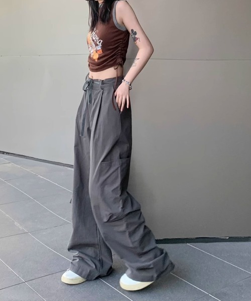 H.TOKYO カーゴパンツ ワイドカーゴパンツ レディース : ZOZOTOWN
