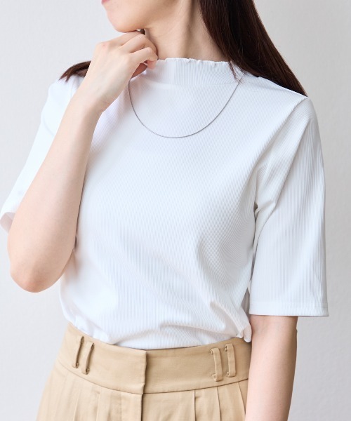 売れ筋商品|||マッシモ ドゥッティ Tシャツ レディース トップス MELANGE - Top - BEIGE OTONA トップス カットソー Tシャツ レディース ベージュ 半袖