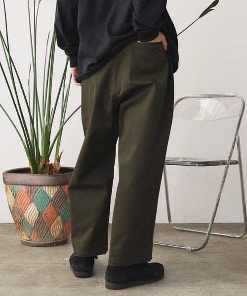 ROOP TOKYO マルチサイズ チノパン ワイドバルーンクロップドチノ