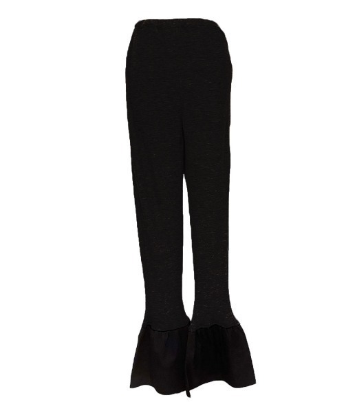 HONEY MI HONEY（ハニーミーハニー） パンツ sheer rib frill flare