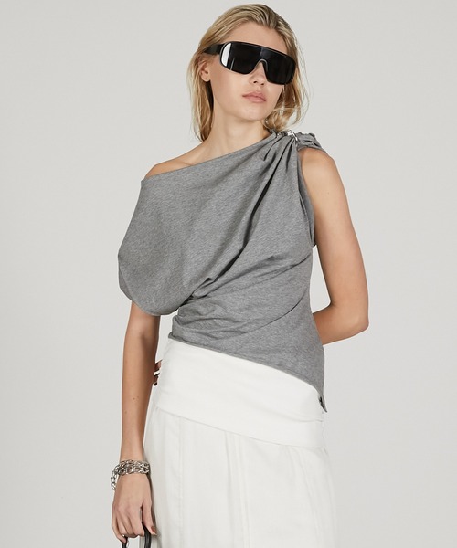 ツイストアシメトップ / Twisted Asymmetrical Top レディース