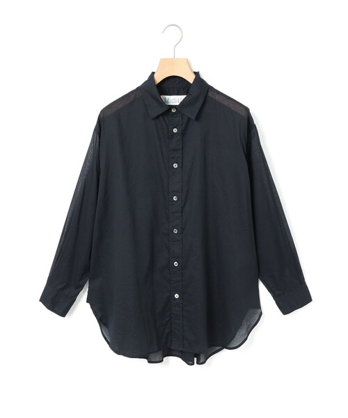 ブラウス シャツ MidiUmi シアーワイドシャツ レディース MidiUmi ブラウス シャツ シアーワイドシャツ レディース