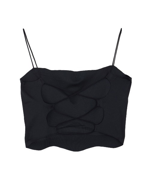 Ameri（アメリ） キャミソール WAVE HEM BUSTIER TOP : ZOZOTOWN Yahoo
