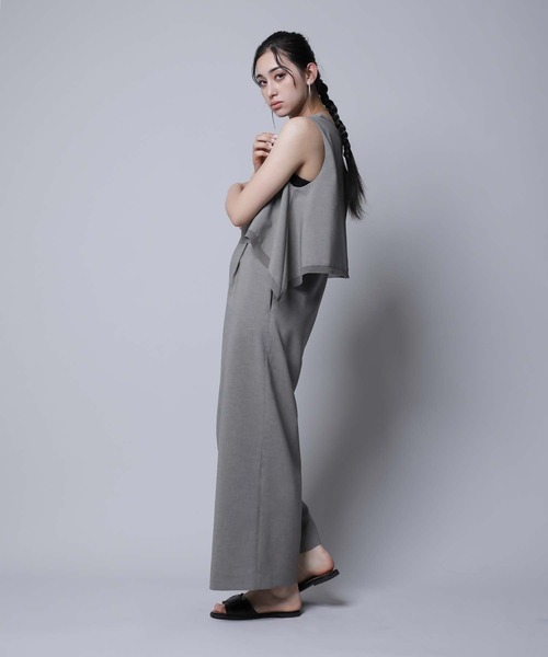 RAW FUDGE（ローファッジ） オールインワン ハンカチーフヘム