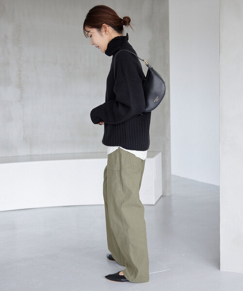 「SLOBE IENA」 タートルネックニット FREE ブラック系その他 レディース_画像3