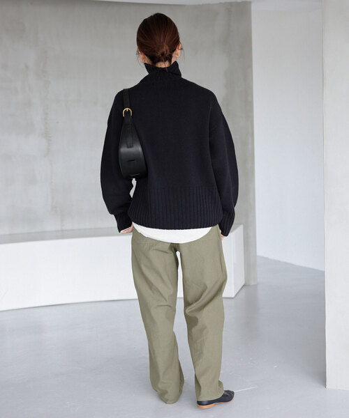 「SLOBE IENA」 タートルネックニット FREE ブラック系その他 レディース_画像5