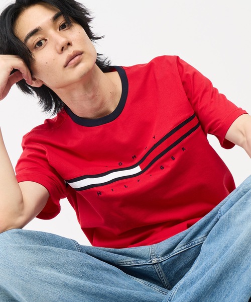 TOMMY HILFIGER（トミー・ヒルフィガー） tシャツ 「オンライン限定
