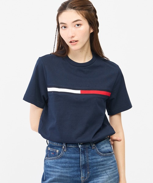 TOMMY HILFIGER（トミー・ヒルフィガー） tシャツ 「オンライン限定
