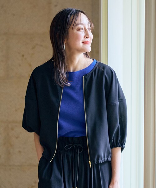 シアーブルゾン（ANY／レディースコート、ジャケット） | ファッション