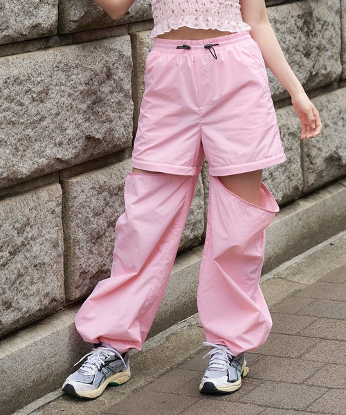 DURAS（デュラス） カーゴパンツ 2WAYセパレートパンツ レディース