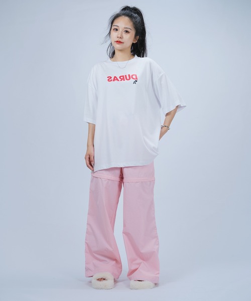 DURAS（デュラス） ワイドパンツ カーゴパンツ 2WAYセパレートパンツ