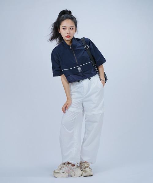 DURAS（デュラス） ワイドパンツ カーゴパンツ 2WAYセパレートパンツ
