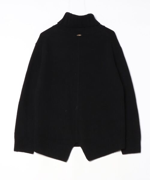 「MUSE de Deuxieme classe」 タートルネックニット - ブラック レディース_画像2