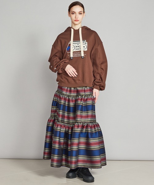 DOUBLE STANDARD CLOTHING 38サイズパーカー DOUBLE STANDARD リボンパーカー 38 - メルカリ