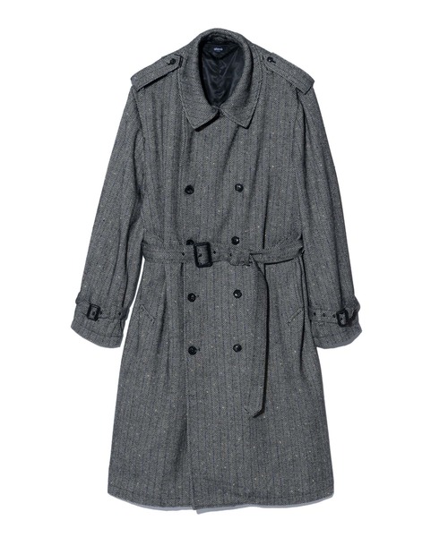 【値下げ可能】廃盤 glamb トレンチコート glamb トレンチコート コート Big Trench Coat / ビッグトレンチ