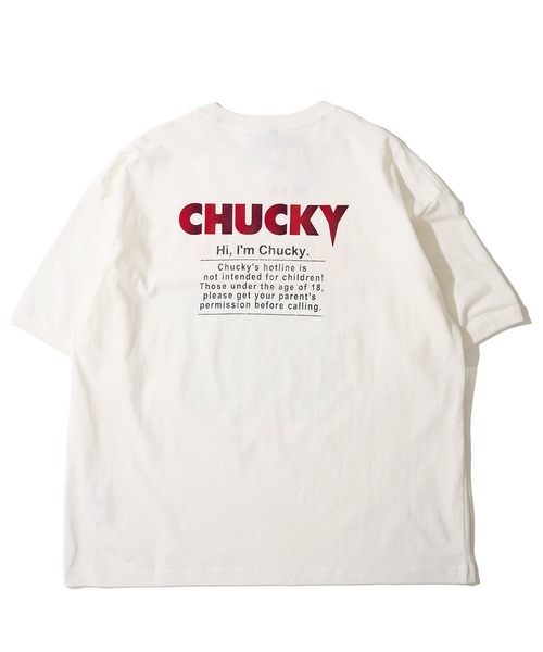 ADPOSION tシャツ 「CHUCKY / チャッキー」バンド風イラストT