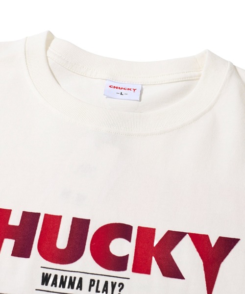 ADPOSION tシャツ 「CHUCKY / チャッキー」バンド風イラストT