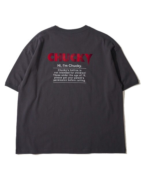 ADPOSION tシャツ 「CHUCKY / チャッキー」バンド風イラストT