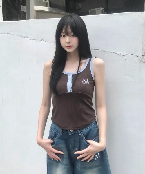 MUCENT（ムセント） タンクトップ ノースリーブ 「日本未発売/WEB限定