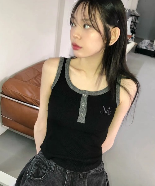 MUCENT（ムセント） タンクトップ ノースリーブ 「日本未発売/WEB限定