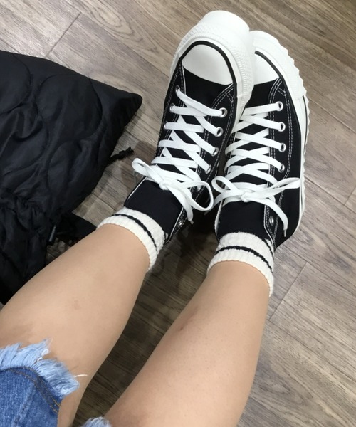CONVERSE ハイカットスニーカー CONVERSE 「CONVERSE」 ハイカットスニーカー 24.0cm ブラック