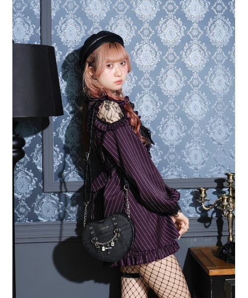 NOEMIE（ノエミー） ショルダーバッグ バッグ チェーン付きハート