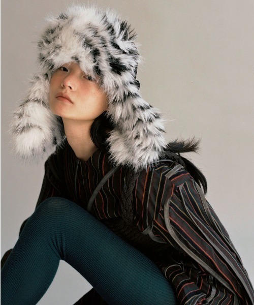 【AWESOME NEEDS】 FUR TRAPPER CAP ★送料・関税込★ AWESOME NEEDS キャップ 帽子 FUR TRAPPER CAP FLUFFY
