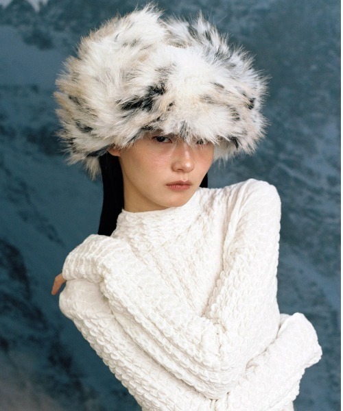 帽子 AWESOME NEEDS FUR LAMPSHADE HAT (flhat) Qoo10 AWESOME NEEDS FUR TRAPPER HAT 無地 帽
