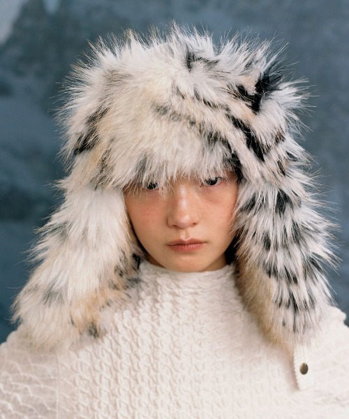 帽子 AWESOME NEEDS FUR LAMPSHADE HAT (flhat) Qoo10 AWESOME NEEDS FUR TRAPPER HAT 無地 帽