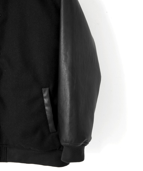 「EMMA CLOTHES」 スタジャン M ブラック メンズ_画像6