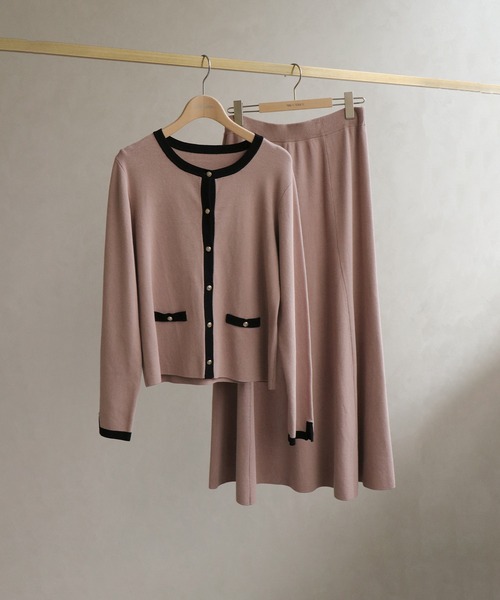 MISCH MASCH（ミッシュマッシュ） ワンピース WEB限定 配色ニット
