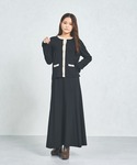 ワンピース WEB限定 配色ニットセットアップの詳細画像3