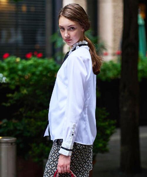 DRESSTERIOR（ドレステリア） ブラウス シャツ 「洗える/コットン100