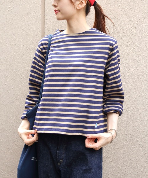 ORCIVAL（オーシバル） tシャツ コットンロード クルーネックロング