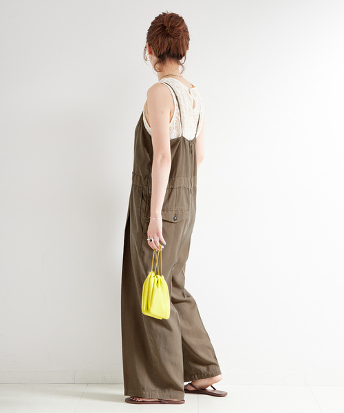 B.C STOCK（ベーセーストック） パンツ セルロースドレスタック