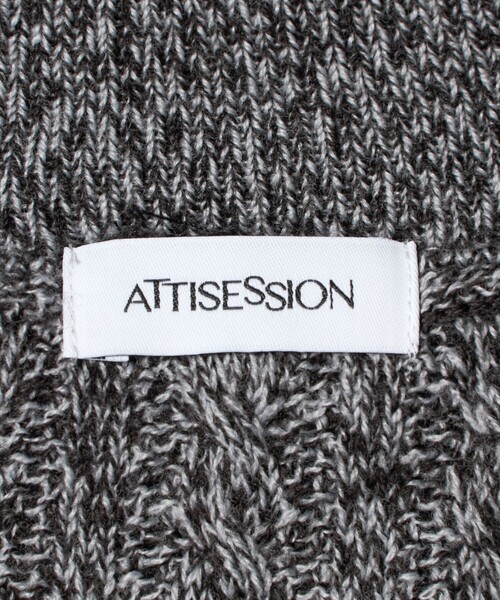 ATTISESSION（アティセッション） カーディガン 「ATTISESSION