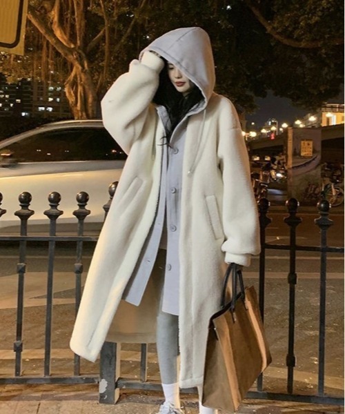 「shameless」 コート FREE グレー レディース_画像3