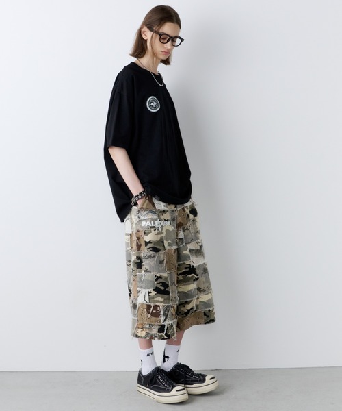 AIVER（アイバー） パンツ PALEDUSK×AIVER カモボロワイドクォーター