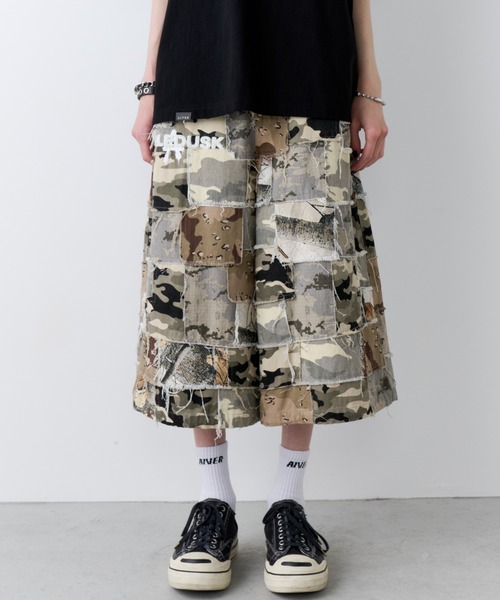 AIVER（アイバー） パンツ PALEDUSK×AIVER カモボロワイドクォーター