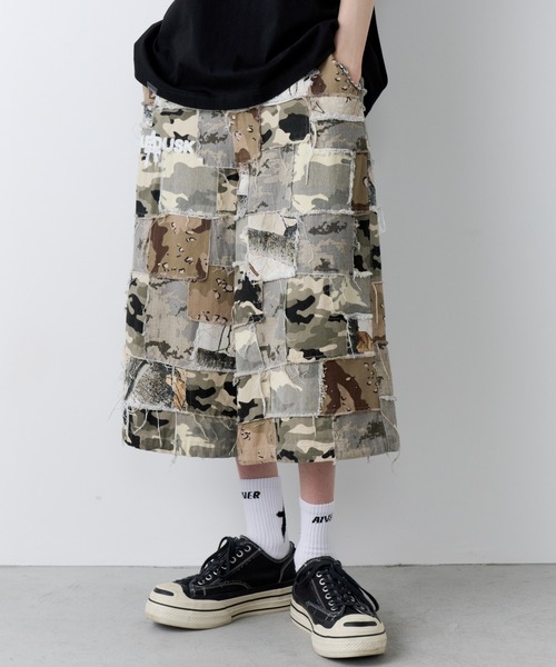 AIVER（アイバー） ハーフパンツ ワイドパンツ パンツ PALEDUSK×AIVER