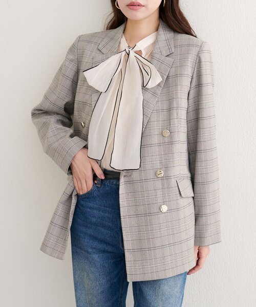 natural couture べこべこ金釦テーラードジャケット WEB限定】べこべこ金釦テーラージャケット | natural couture