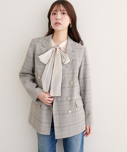 natural couture ジャケット テーラードジャケット 「WEB限定」べこべ