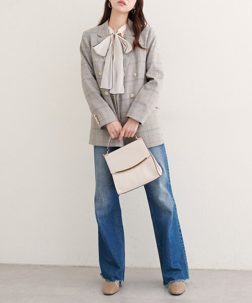 natural couture ジャケット テーラードジャケット 「WEB限定」べこべ