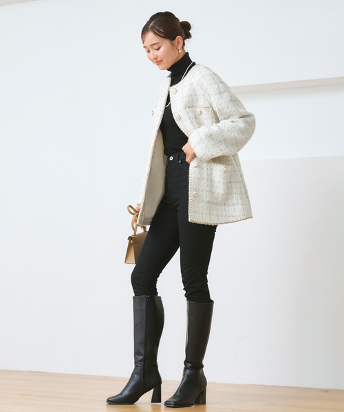 RUIRUE BOUTIQUE（ルイルエブティック） ジャケット ノーカラー