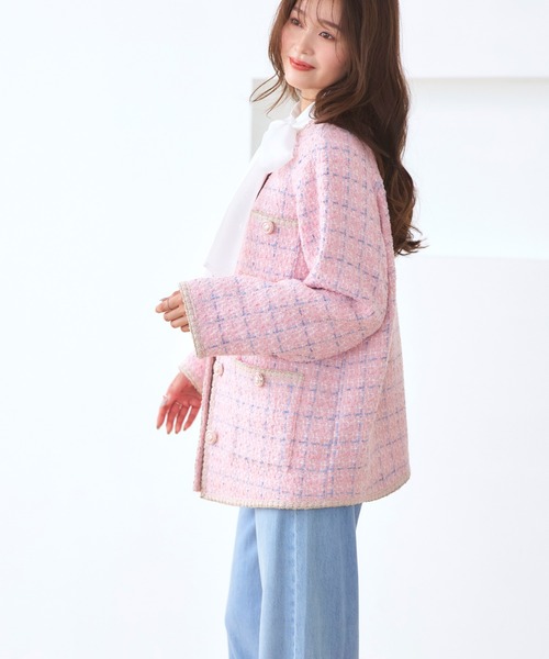 RUIRUE BOUTIQUE（ルイルエブティック） ジャケット ノーカラー